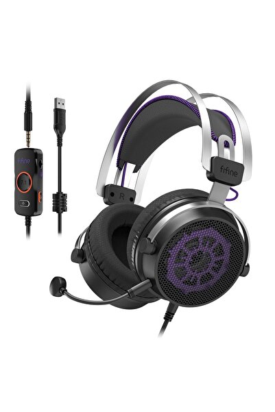 Fifine AmpliGame H18V 7.1 Surround Open-Back Oyuncu Kulaklığı