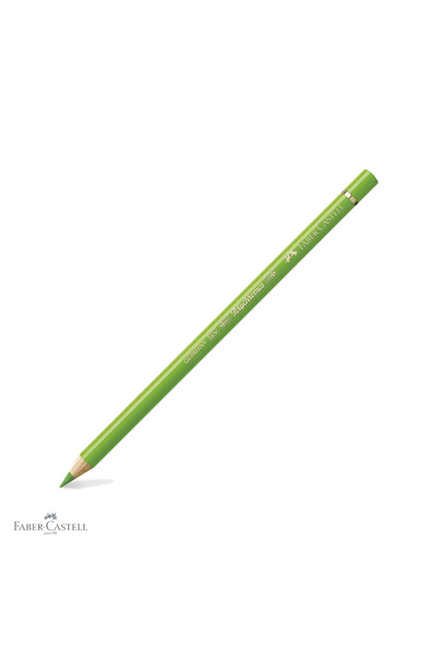 Faber Castell Creion colorat Faber-Castell Polychromos verde iarbă, mină pe b...