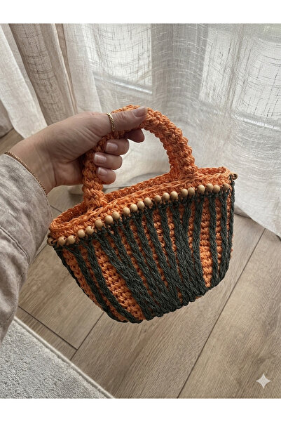Bayka Handmade ÖRME EL ÇANTASI