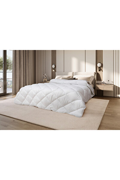 ALCAM Πουπουλένιο πάπλωμα, 200x220 εκ., μικροΐνες, γέμιση από ίνες σιλικόνης,...