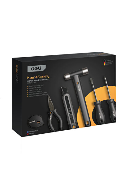 Deli Οικιακή Σειρά: Σετ Εργαλείων 6 Τεμαχίων - Ποιότητα και Χρηστικότητα