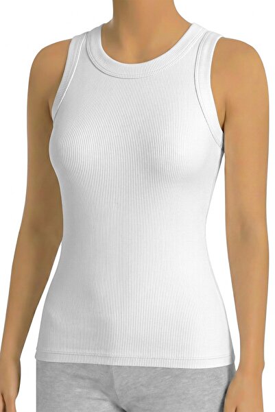 Öts Γυναικείο Αθλητικό Μπλουζάκι Zero Sleeve κοτλέ λαιμόκοψη halter (96% Βαμβ...