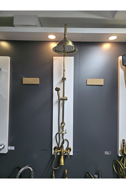 Filia Yapı Antik Rustik Klasik Banyo Bataryalı Duş Seti