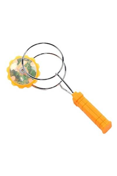 Cyrax Jucărie interactivă, Cyrax, Titirez magnetic cu LED, 19,8 x 5 cm, Porto...