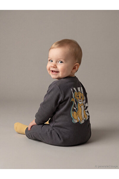 LC Waikiki The Lion King Print Baby Boy Onesie