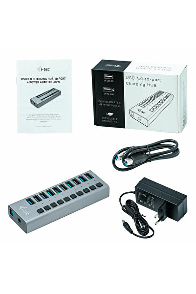 i-Tech Gear USB Hub i-Tec U3CHARGEHUB10