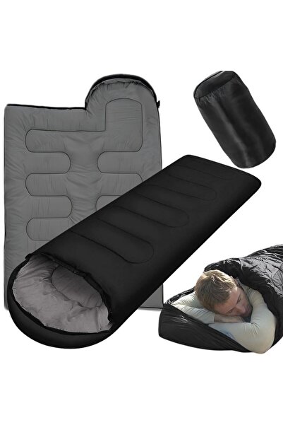 zola Υπνόσακος κάμπινγκ, 2 σε 1, διαστάσεις σακούλας 205x70 εκ., κλείσιμο με ...