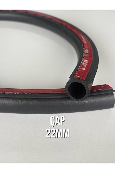 bemsa kauçuk plastik ürünleri BANTLI KAPI SÜNGER FİTİLİ NO 4 (22mm) (1 Adet/1 Metre)