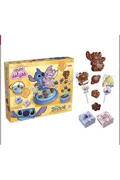 lansay ΣΤΙΤΣ & ΑΝΤΖΕΛ Σετ σοκολάτας για παιδιά με καλούπια