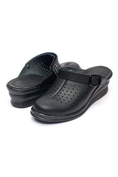 Tellus Γυναικεία Ιατρικά Τσόκαρα από Γνήσιο Δέρμα, με Τακούνι Πλατφόρμα, Ανατ...