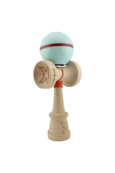 Cyrax Kendama X Original Silken, Șnur de 55 cm, Verde mentă
