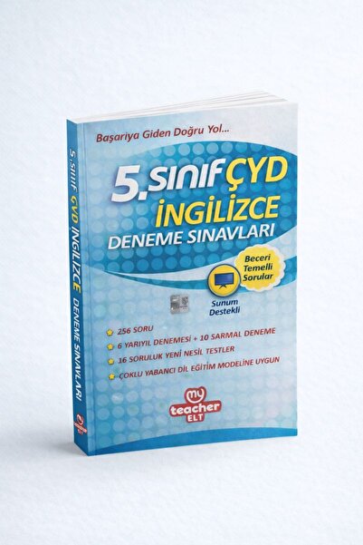 My Teacher Elt 2026 Baskı 5 Sınıf ÇYD İngilizce Deneme Sınavı