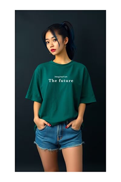 ZİYMO ΤΟ ΜΕΛΛΟΝ ΓΡΑΠΤΟ ΓΥΝΑΙΚΕΙΟ OVERSIZE T-SHIRT