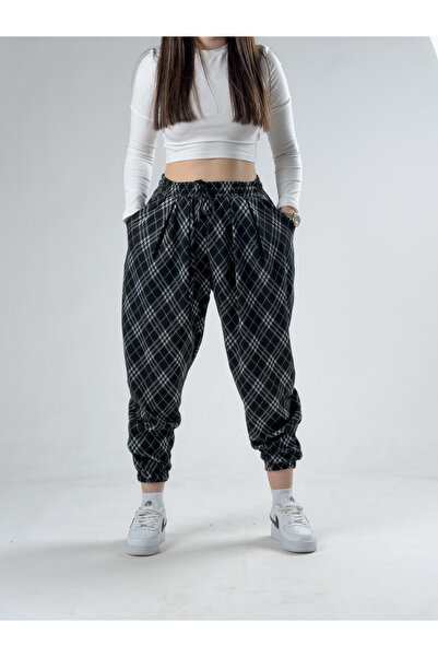 COCOPELLI Γυναικείο πλισέ σάλβαρ με μπακλαβά διακόσμηση COCK0002