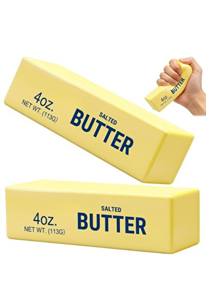 SHOP LIKE A PRO Butter Squishy Antistres, Model Unt 4oz, Slow Rising, Jucărie...