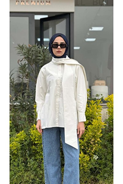 QOOQ STORE QOOQ Yakası Uzun Gömlek 26ss204
