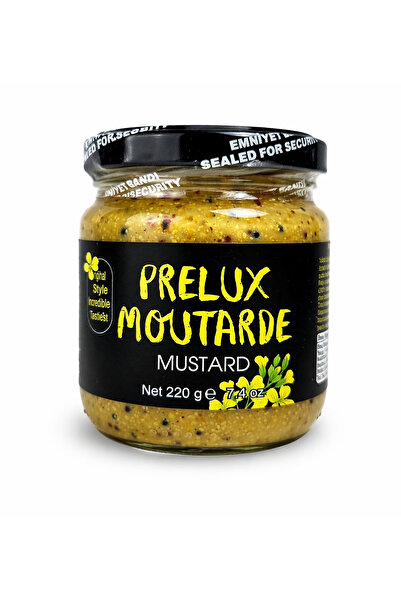 United Foods Prelux Moutarde Hardal 220 gr – Taneli Gurme Hardal (Mustard)