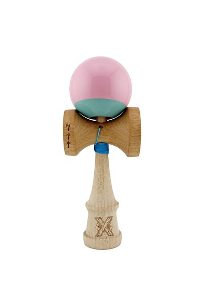 Cyrax Kendama X Original, 55 cm Snur Roz/Verde