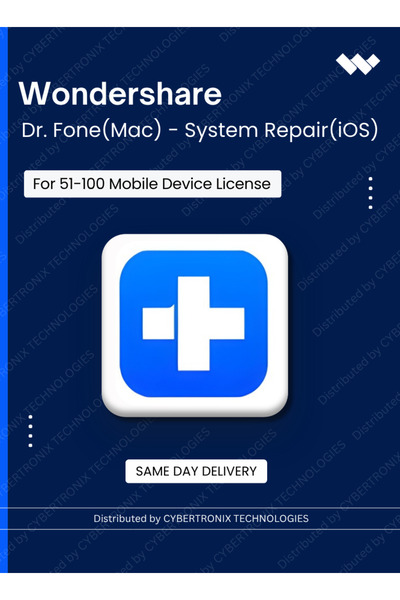 WonderShare دكتور فون (ماك) - إصلاح النظام (نظام iOS) |   51-100 جهاز محمول |...