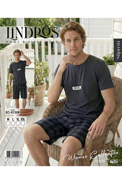 Freshness Lindros Eo-01304 Ανδρικό κοντομάνικο σορτς σουπερτζιμπ