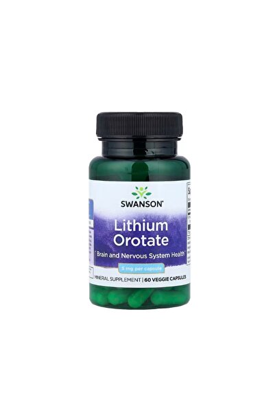 SWANSON Οροτέινη του Λιθίου 60 κάψουλες
