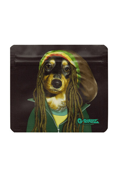G-Rollz Pungă Zip-Lock Reggae |   80x90 mm