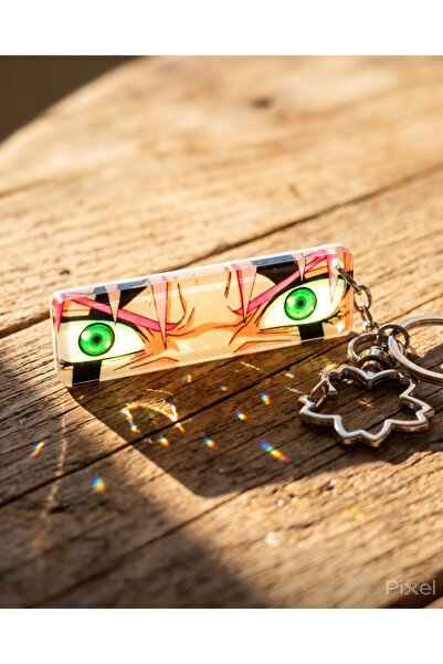 Touz Moda Μπρελόκ Άνιμε Ναρούτο Σακούρα Χαρούνο με λαμπερά μάτια στον ήλιο