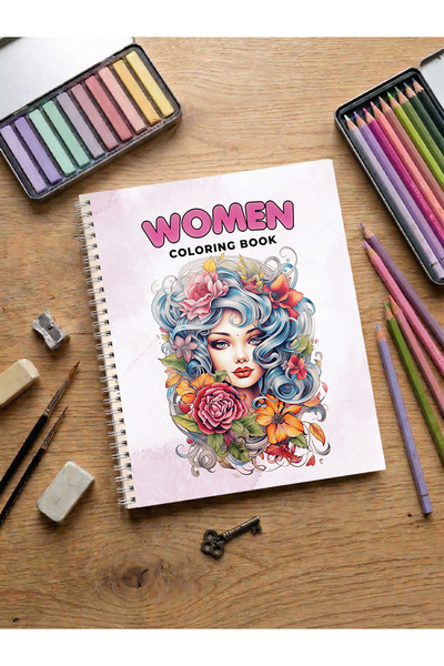 metafortoys Women Boyama Kitabı Cozy Book – 20x24 cm