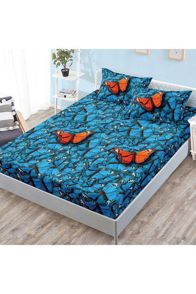 OEM Bed cover set 2 people 180x200cm + 2 pillowcases 50x80cm, JHN, AURA-0890