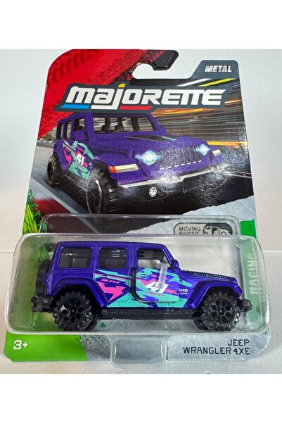 Majorette سيارة جيب رانجلر 4xE فاخرة للسباقات بمقياس 1:64