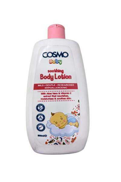Cosmo Pure Soothing Mild Hypoallergenic Gentle Baby Body Lotion (500ml)