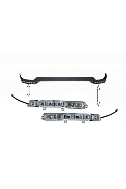 Angels Auto DRL Lumini de zi Prelungire Bara Fata compatibil cu Mercedes G-Cl...