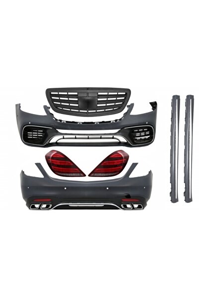 Angels Auto Pachet Kit compatibil cu Mercedes S-Class W222 Facelift 2013+ AMG...