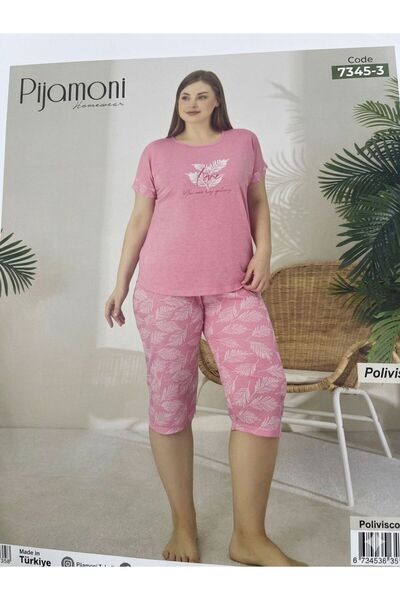 miressa kadın kapri pijama takımı