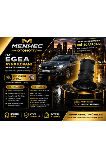 Menhec Otomotiv Fiat Egea Ayna Kovanı Elektrikli Ayna İç Mekanizma Parçası 2015+