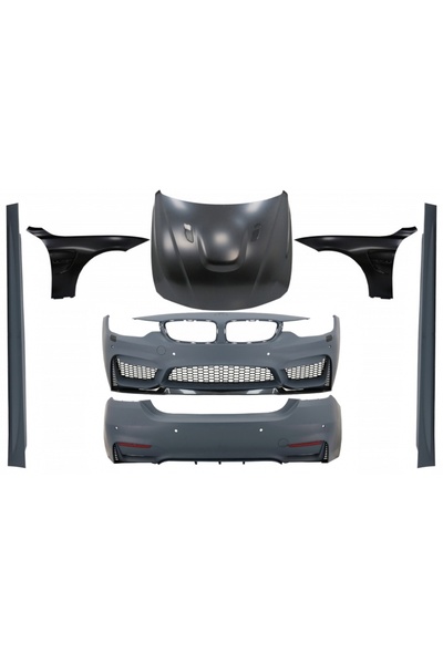 Angels Auto Kit Exterior Complet compatibil cu BMW F32 F33 (2013-up) M4 Look ...