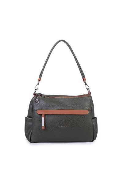 Nas Bag Τσάντα γυναικεία τύπου Hem Omuz και Postman (Πλάτος: 27 x Μήκος: 21 x...