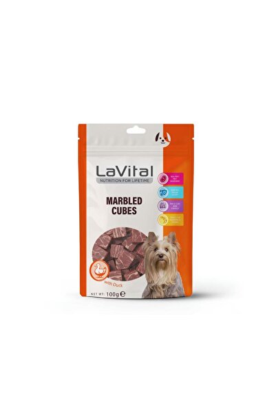 LaVital Ördek Etli Küp Köpek Ödülü 100 Gr