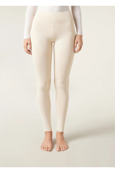 Calzedonia بنطلون حراري من القطيفة