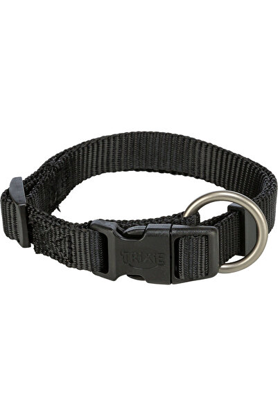 Trixie Premium Collar, S-M: 30-45/15 mm Black, 201501