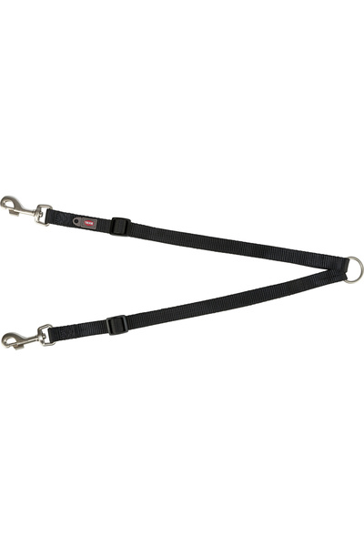 Trixie Lesa Dubla Chinga XS-M 40-70 cm/15 mm Negru 201101
