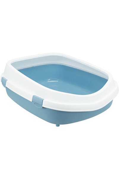 Trixie Litiera Primo XXL, Cu Rama, 56 x 25 x 71 cm, Albastru/Alb, 40175