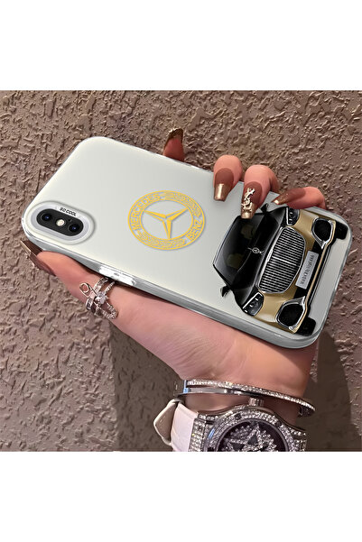 CHICASELUX Silicone Edge Hard Back Phone Case Compatible with iPhone XS Mayba...