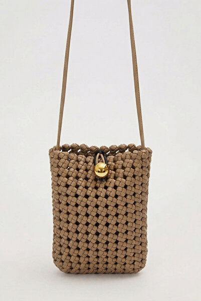 Lale Butik Levidor Premium Μικρή τσάντα από μαλακό δέρμα με λουράκι από σχοιν...