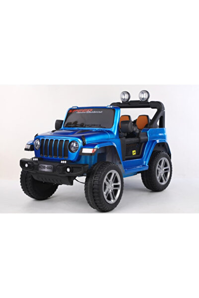 E-ANAMAG Ηλεκτρικό Αυτοκίνητο για Παιδιά HZBB-6668, Μπλε, 12V, Τιμόνι + Χειρι...