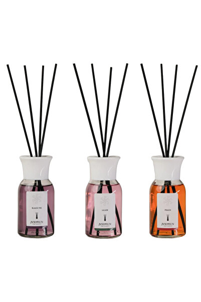 Permun Difuzor cu bețișoare cu parfum de smochin negru 110ml & Difuzor cu beț...