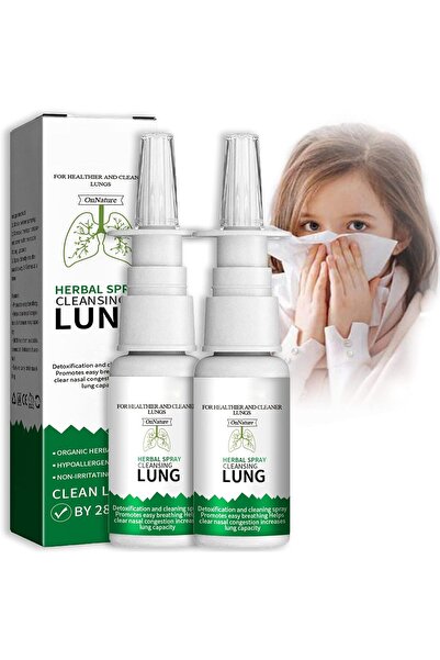 SUMIFUN OnNature Herbal Lung Cleanse & Repair Nasal Spray (2 PC)