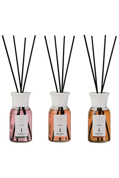 Permun Difuzor cu bețișoare Lilium 110ml & Difuzor cu bețișoare Melon 110ml &...