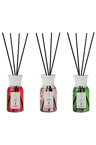 Permun Difuzor cu bețișoare cu aromă de gumă de mestecat 110ml & Difuzor cu b...