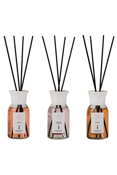 Permun Difuzor cu bețișoare cu aromă de pepene 110ml & Difuzor cu bețișoare c...